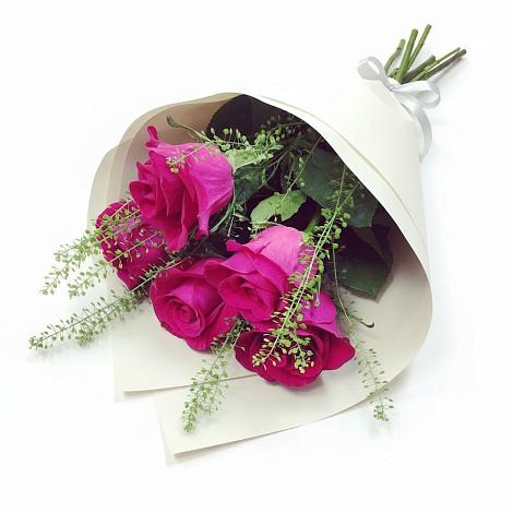 Букет цветов из: Розы в Саянский