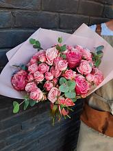 Букет цветов из:  Розы в Саянский